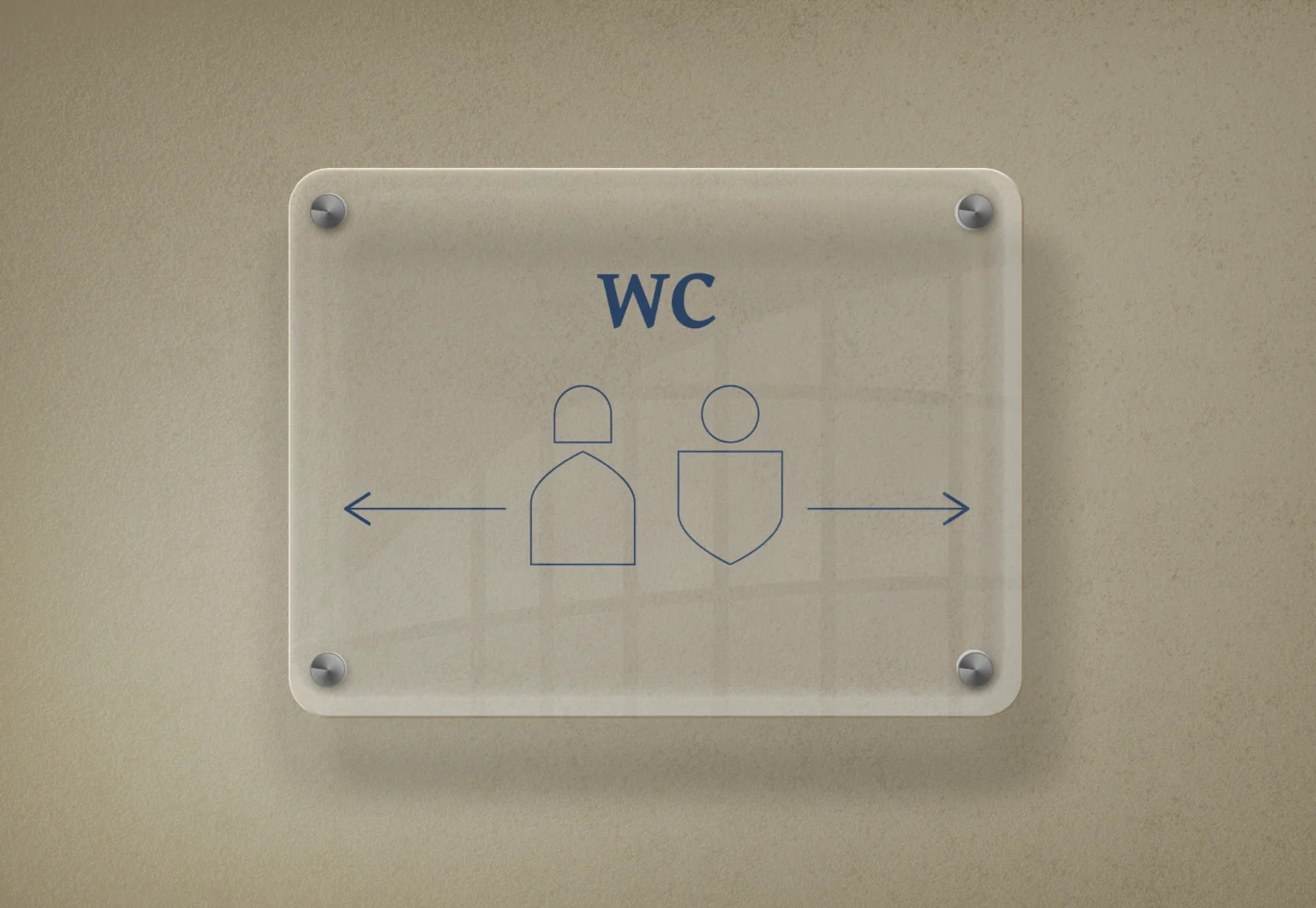 שילוט שירותים